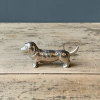 ダックスフント　置物　オブジェ　犬の置物