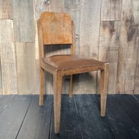クッション入りチェア　フランスアンティーク　⑲-1