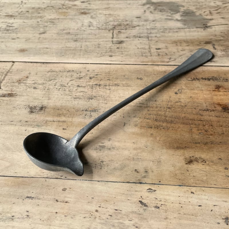 アンティーク レードル 横口レードル フランスアンティーク | OGISHIMA COFFEE Antiques