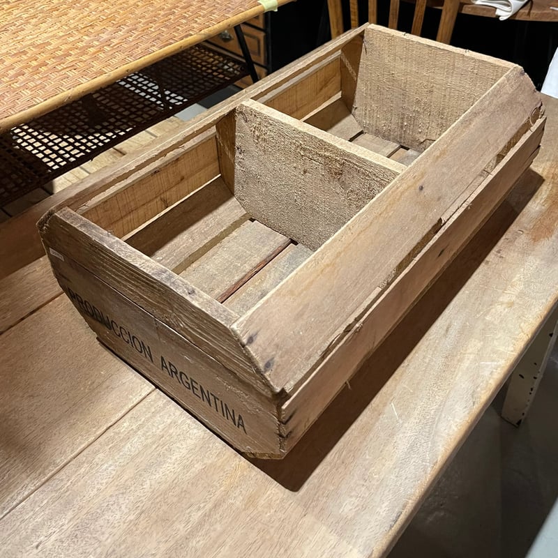 【ヴィンテージ木製ボックス】 木製ボックス WOODBOX | OGISHIMA COFFEE Antiques