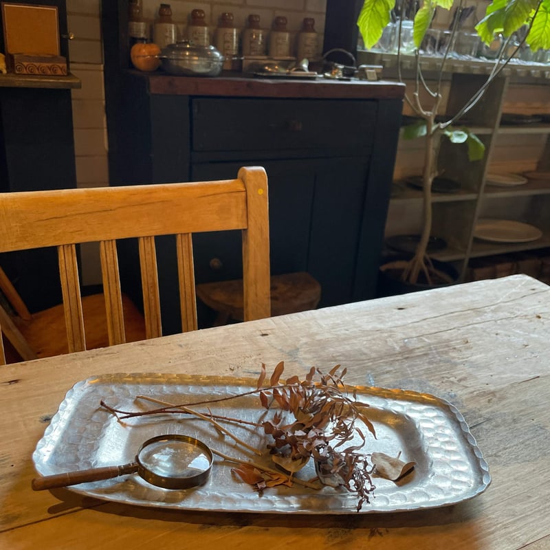 アルミトレイ フランスビンテージ 33cm | OGISHIMA COFFEE Antiques