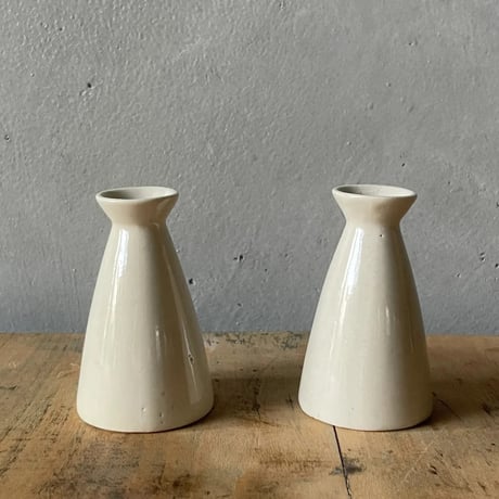 ブラウン陶器ボトル　イギリスアンティーク