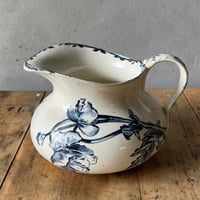 フランス アンティーク ガルグレット 白陶器 ポット ピッチャー フランス アンティーク ガルグレット 白陶器 ポット ピッチャー