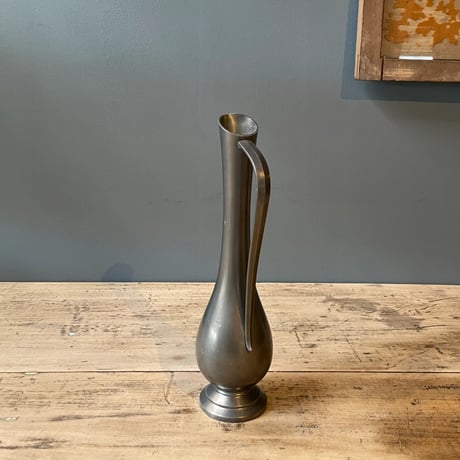 ETAINS DU MANOIR　ピューター　フラワーベース　水差し　フランスアンテーク