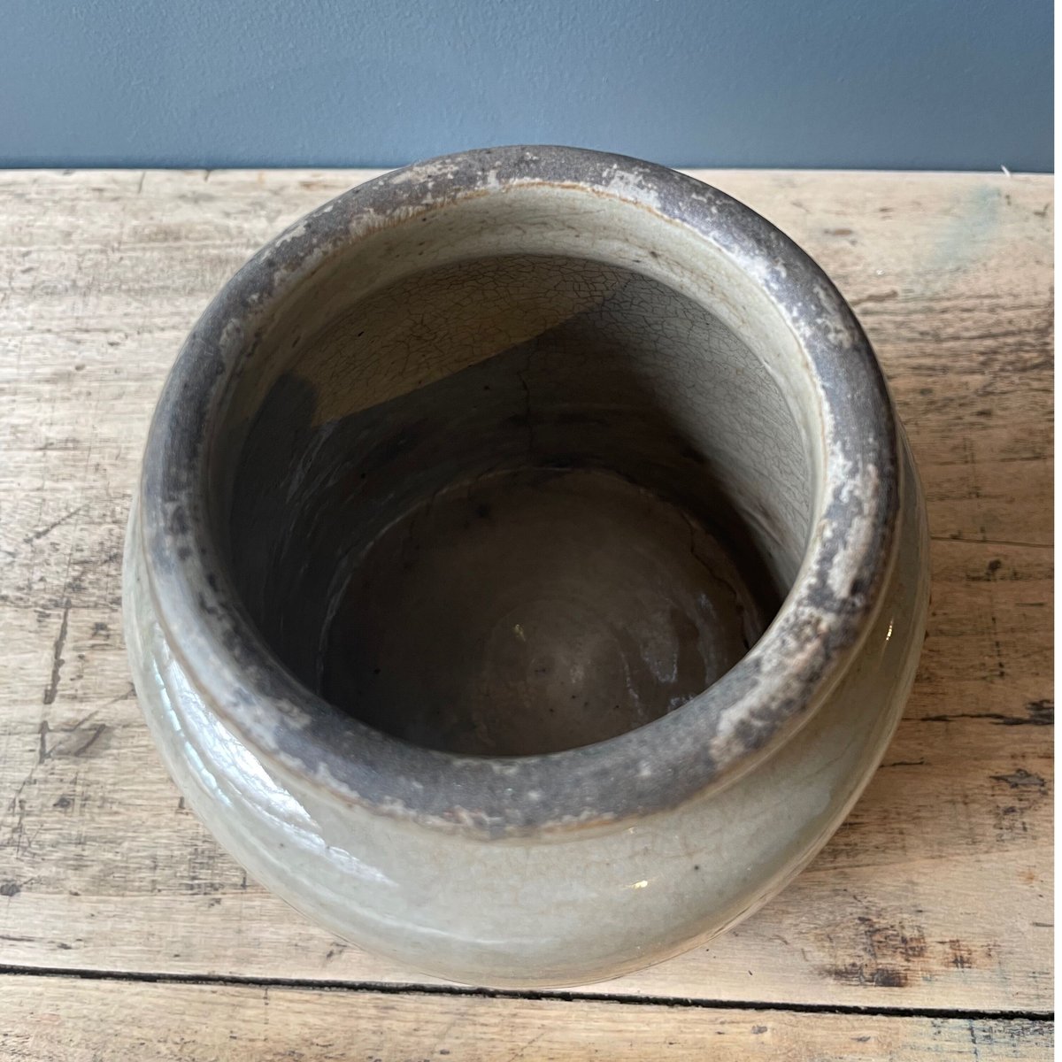 フランス製 花器 ブダブルー フラワーベース フランスアンティーク | OGISHIMA COFFEE Antiques