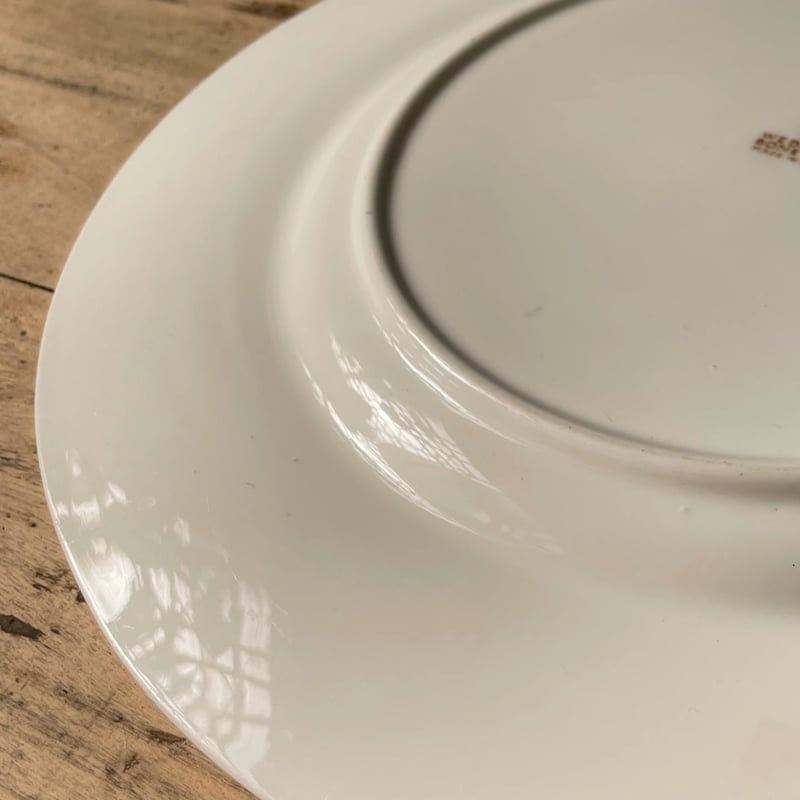 WEDGWOOD BONE CHINA プレート 27.5㎝ イギリスビンテージ ⑥ | OG