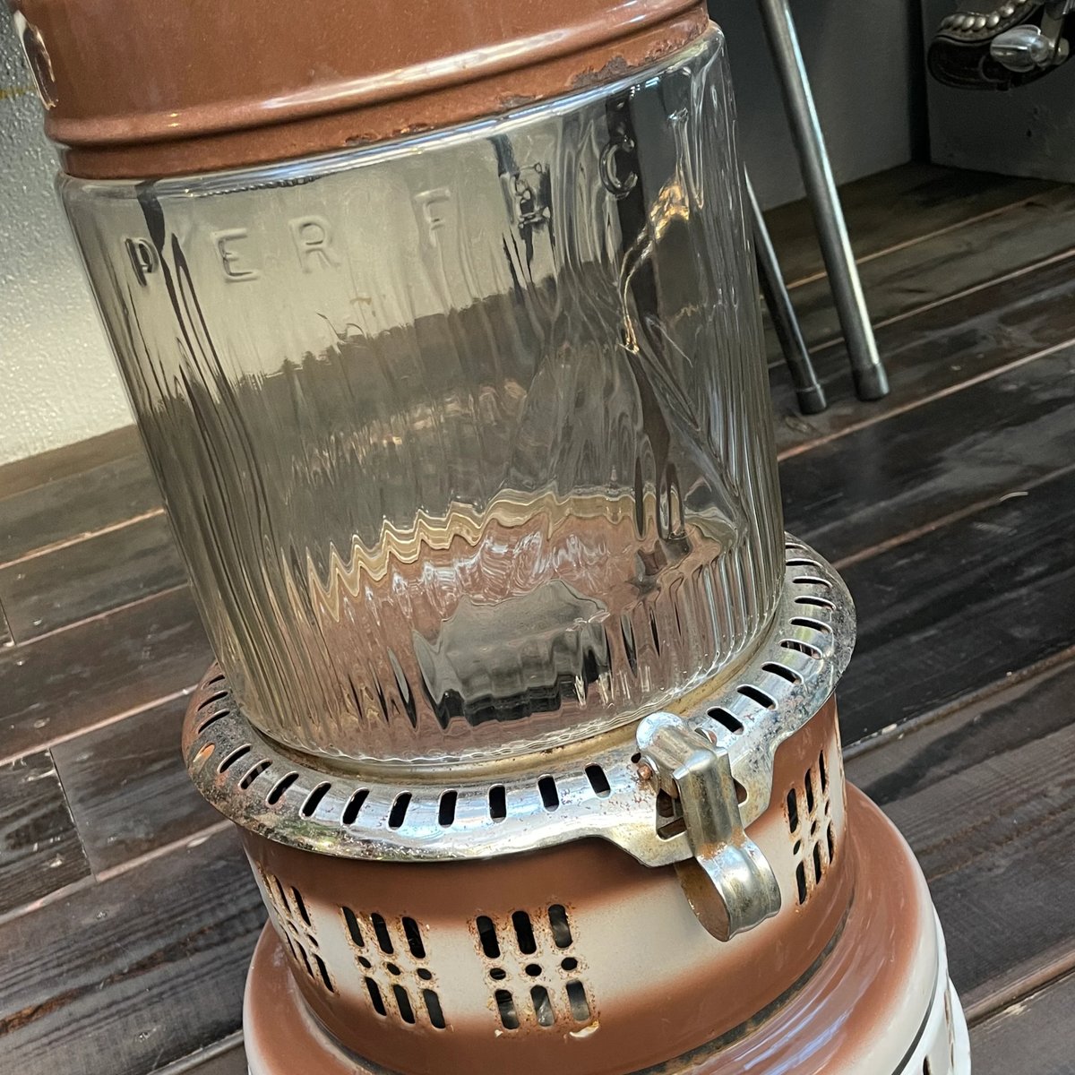 パーフェクション PERFECTION 石油ストーブ ブラウン ④ パーフェクション PERFECTION 石油ストーブ ブラウン ④