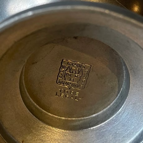 ETAINS DU MANOIR　ピューター　フラワーベース　水差し　フランスアンテーク