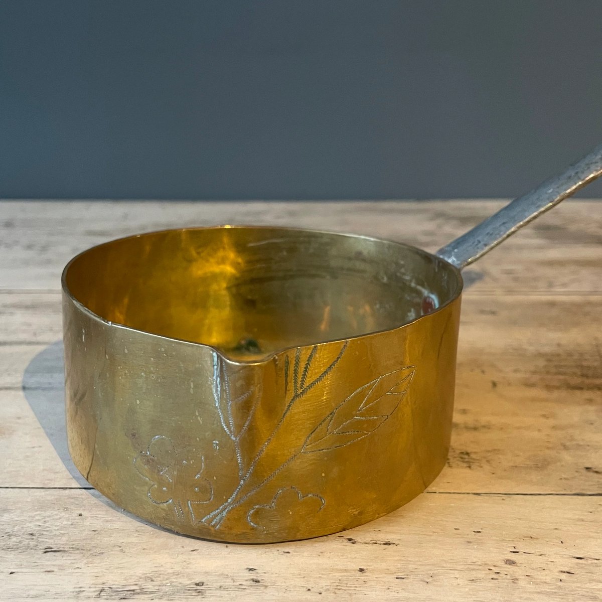 真鍮 柄杓 フランスアンティーク | OGISHIMA COFFEE Antiques