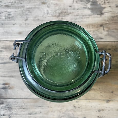 DURFOR　蓋付きガラス保存瓶　2L　フランスアンティーク