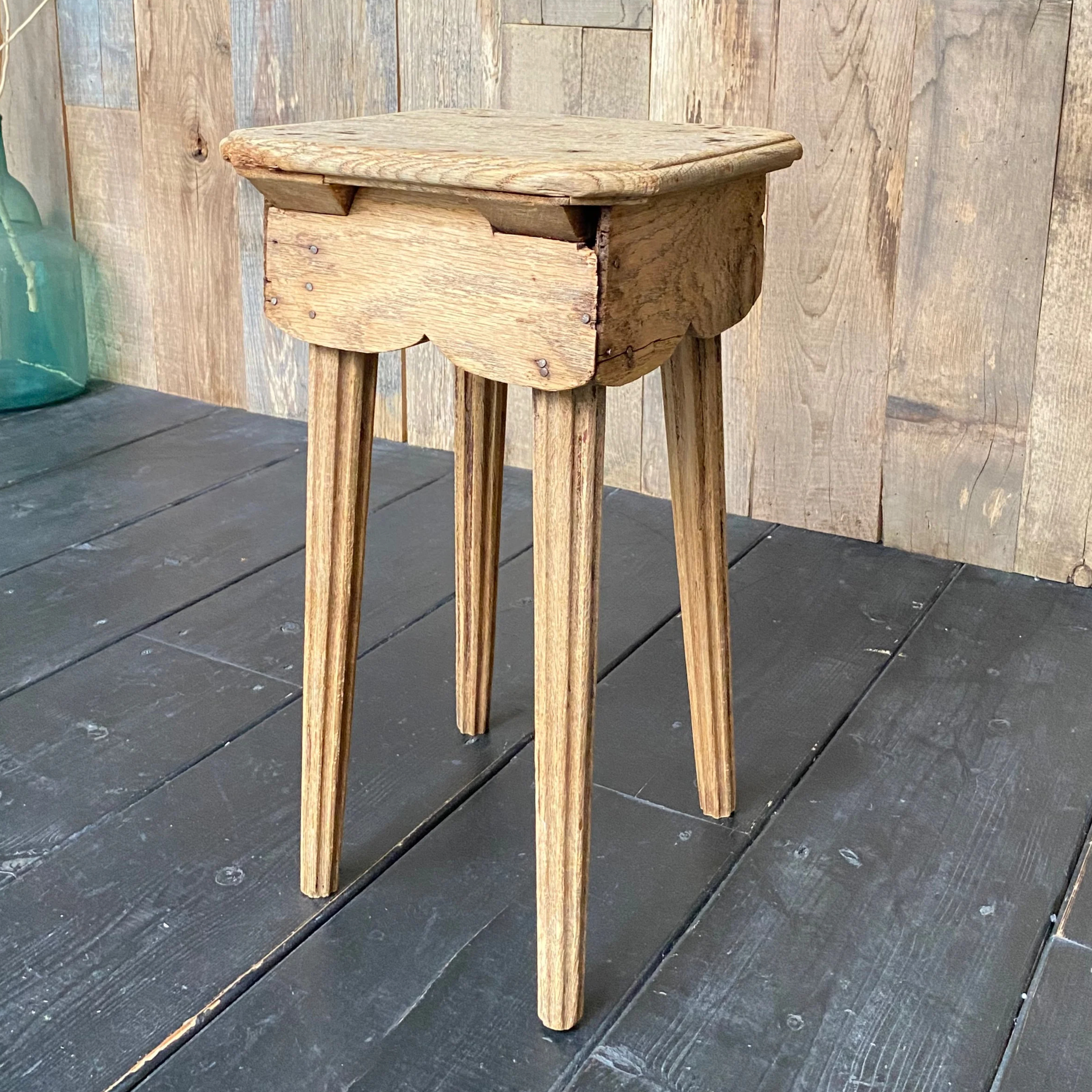 木製 スツール 花台 フランスアンティーク | OGISHIMA COFFEE Antiques