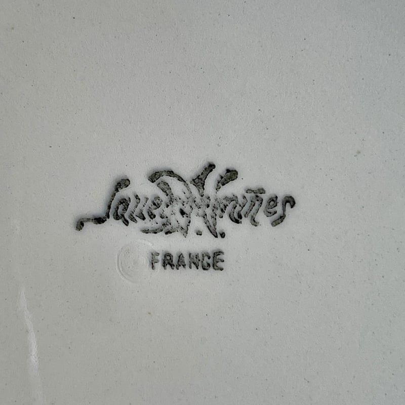 【金継ぎ】sarreguemines オクトゴナル　プレート　アイボリー 欠け 金継ぎ】sarreguemines オクトゴナル プレート アイボリー 欠け