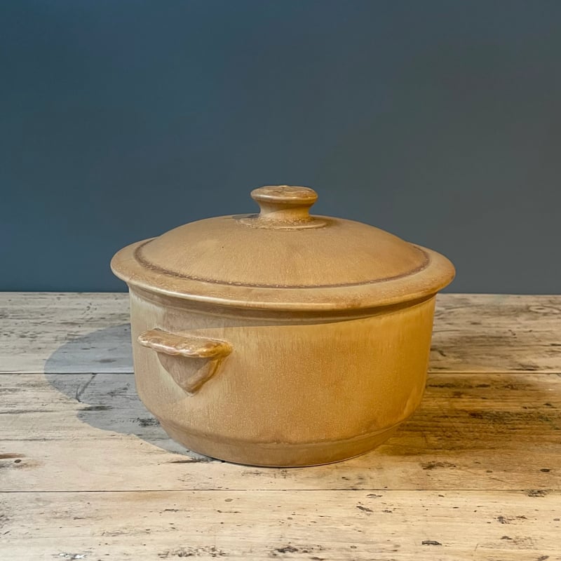 ブラウン陶器鍋 17.5㎝ フランスアンティーク | OGISHIMA COFFEE Anti 