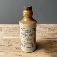 ジンジャービール　陶器瓶（蓋付き）　イギリスアンティーク
