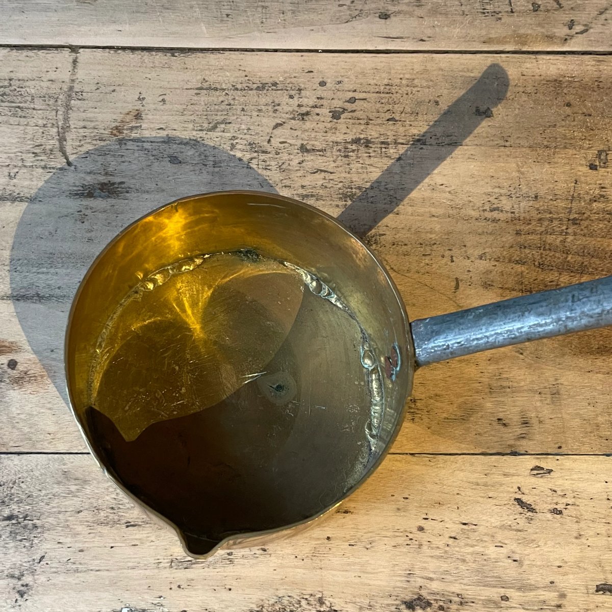 真鍮 柄杓 フランスアンティーク | OGISHIMA COFFEE Antiques