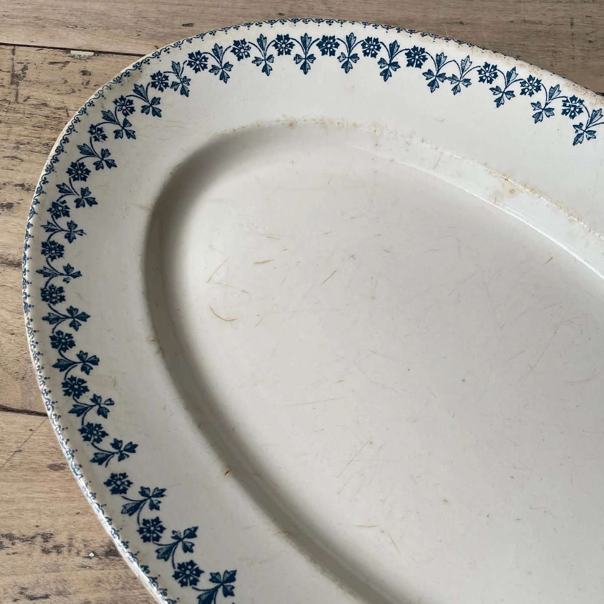 Clairefontaine フランスアンティーク　小鳥のプレート2枚set Clairefontaine フランスアンティーク 小鳥のプレート2枚set