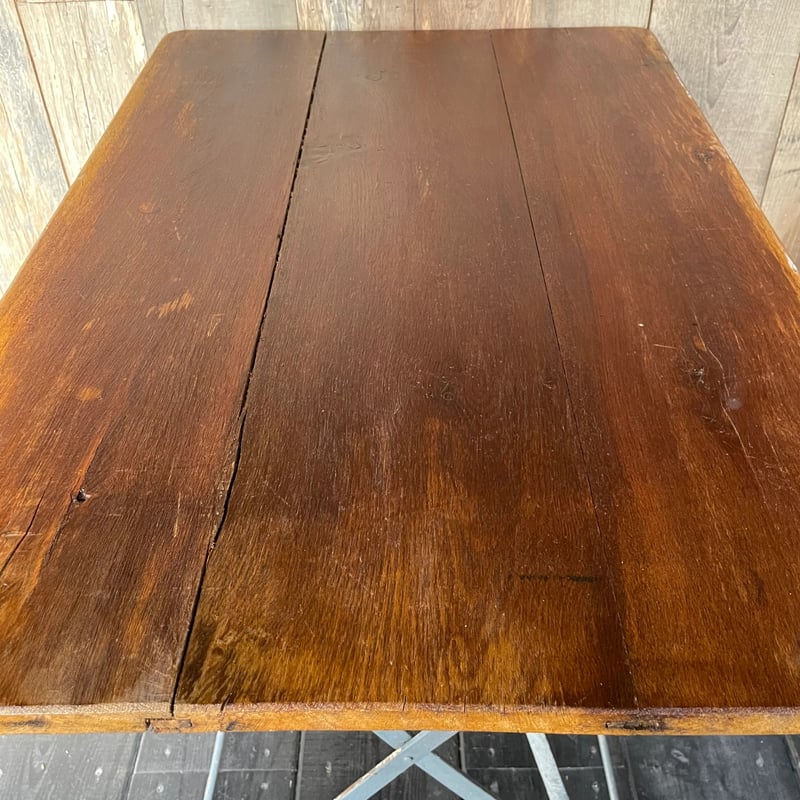 ☆フランスアンティーク折りたたみテーブル アンティーク折りたたみテーブル/フランスアンティーク雑貨