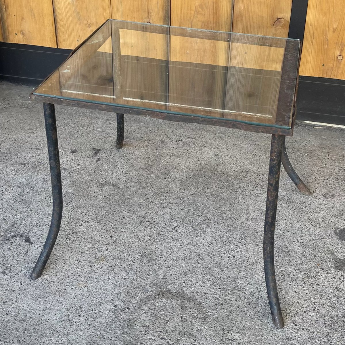 フランスアンティーク ガラストップ コーヒーテーブル② | OGISHIMA