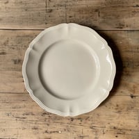 Sarreguemines　花リムプレート　23.5㎝　フランスアンティーク  ③