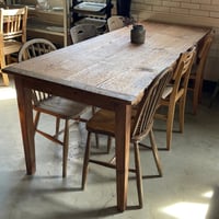 木製テーブル　フランスアンティーク　⑯
