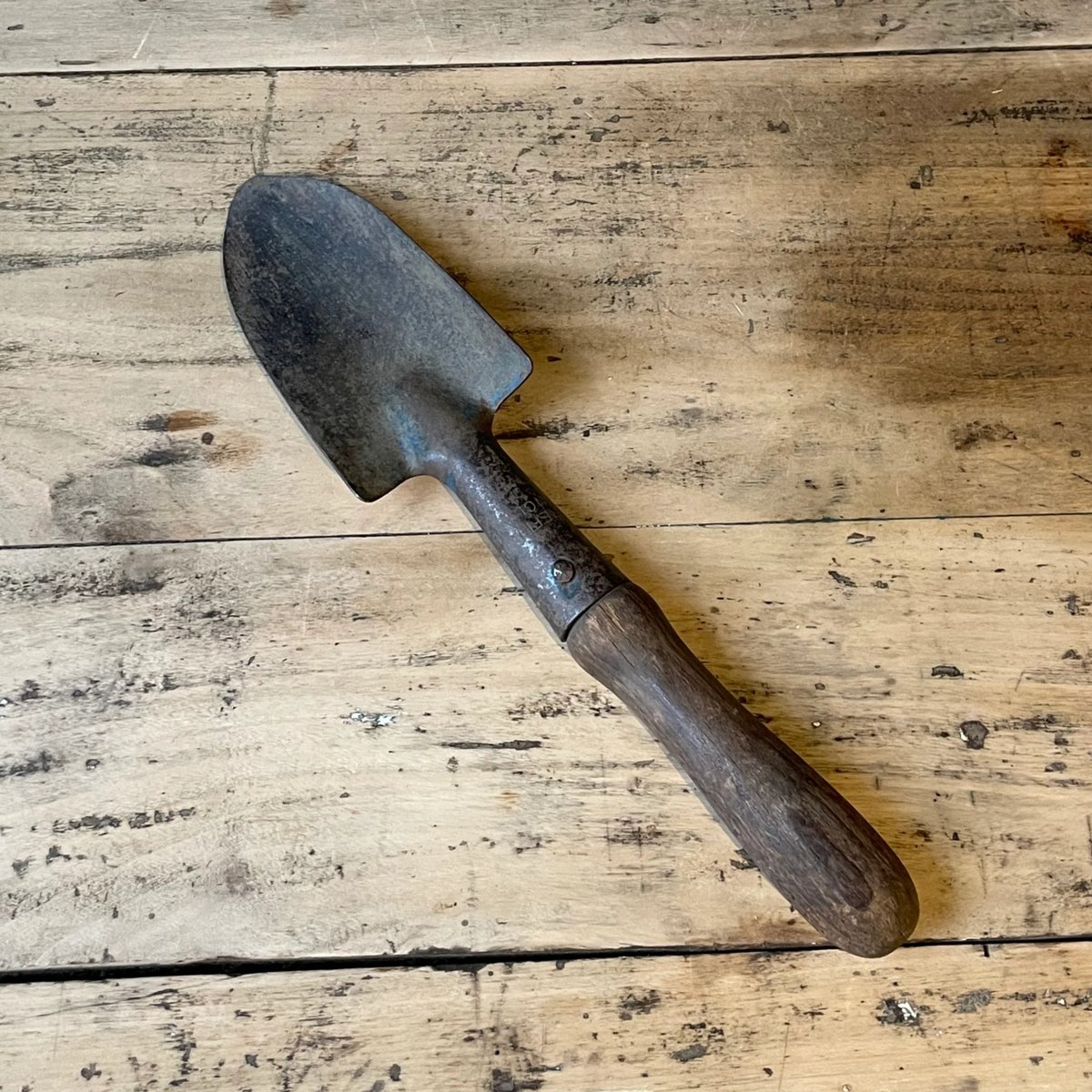 【レア】木製スコップ フランスアンティーク スコープ シャベル プリミティブ レア】木製スコップ フランスアンティーク スコープ シャベル