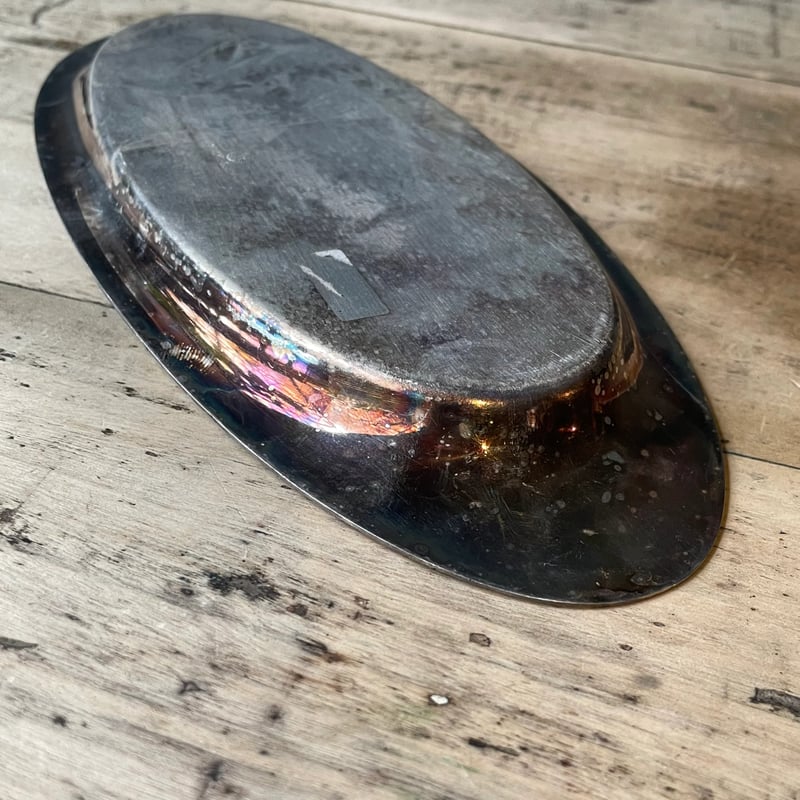 ニッケルシルバー トレー アメリカビンテージ | OGISHIMA COFFEE Antiques