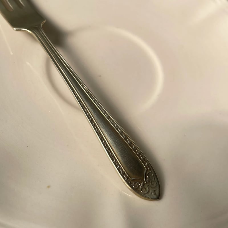 Chinacraft of London ケーキフォーク　6本　銀　ビンテージ Chinacraft of London ケーキフォーク 6本 銀 ビンテージ