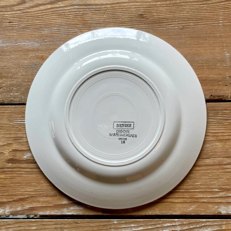 DIGOIN Sarreguemines 「DENISE」シリーズ 22.5cm フランスアン