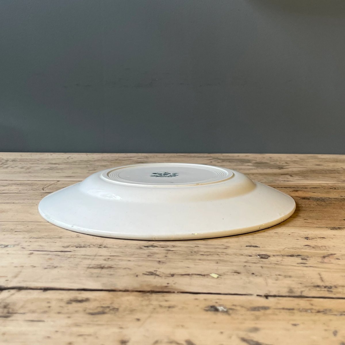 Saint Amand スズラン柄プレート 22.5㎝ フランスアンティーク