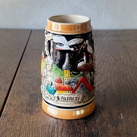 ビア・スタイン　ビールジョッキ　フランスヴィンテージ　③
