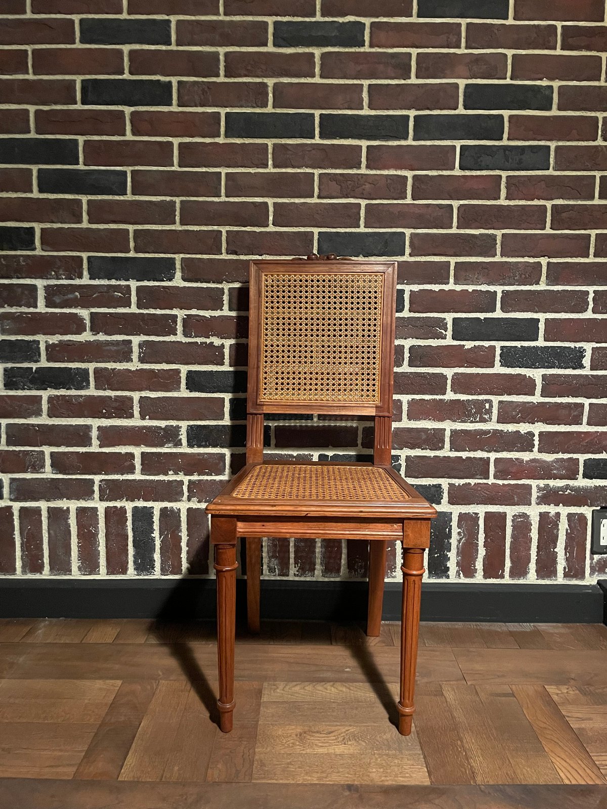 ラタンチェア フランスアンティーク ㉖-2 | OGISHIMA COFFEE Antiques