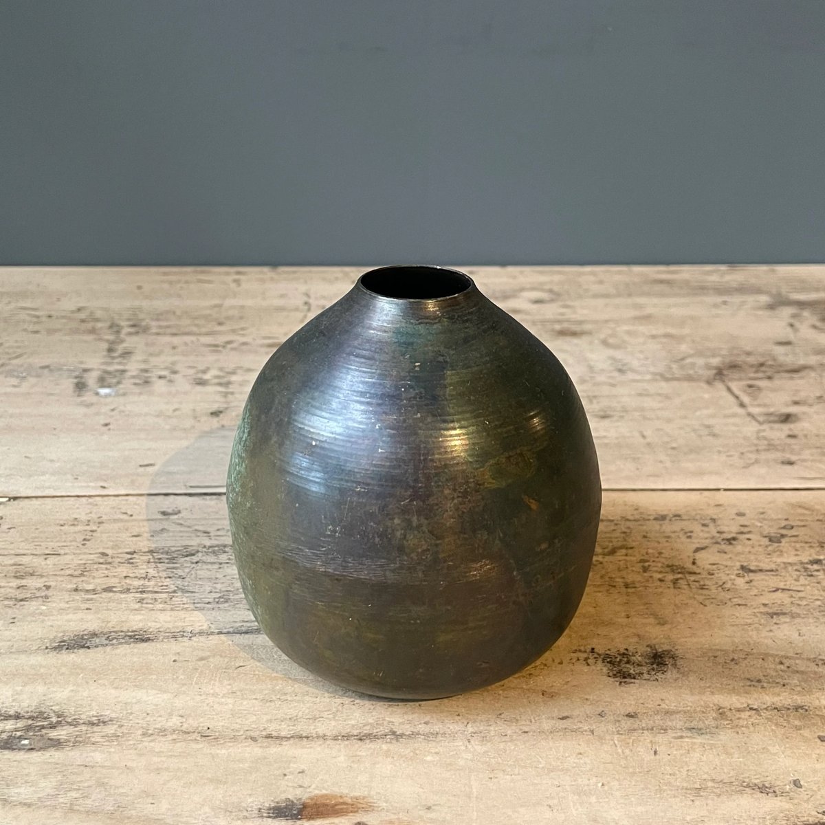 銅製  花瓶 一輪挿し フラワーベース 鉄製 フラワーベース 花瓶 一輪挿し ② | OGISHIMA COFFEE Antiques