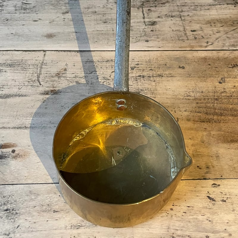真鍮 柄杓 フランスアンティーク | OGISHIMA COFFEE Antiques