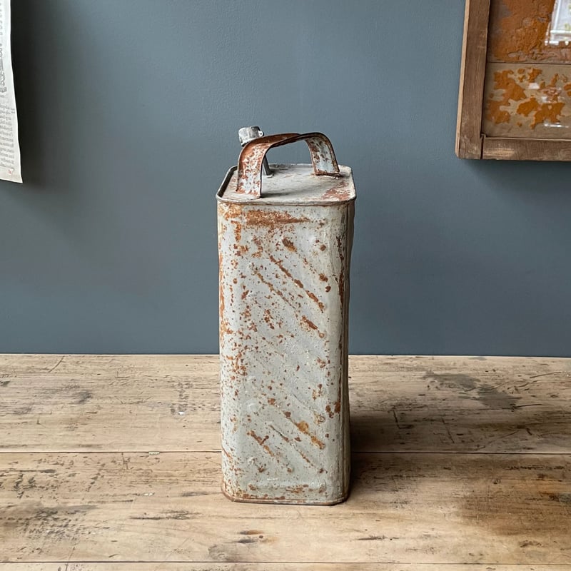 オイル携行缶 フランスアンティーク ① | OGISHIMA COFFEE Antiques