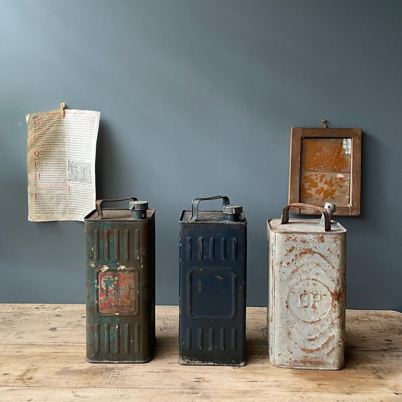 オイル携行缶 フランスアンティーク ① | OGISHIMA COFFEE Antiques
