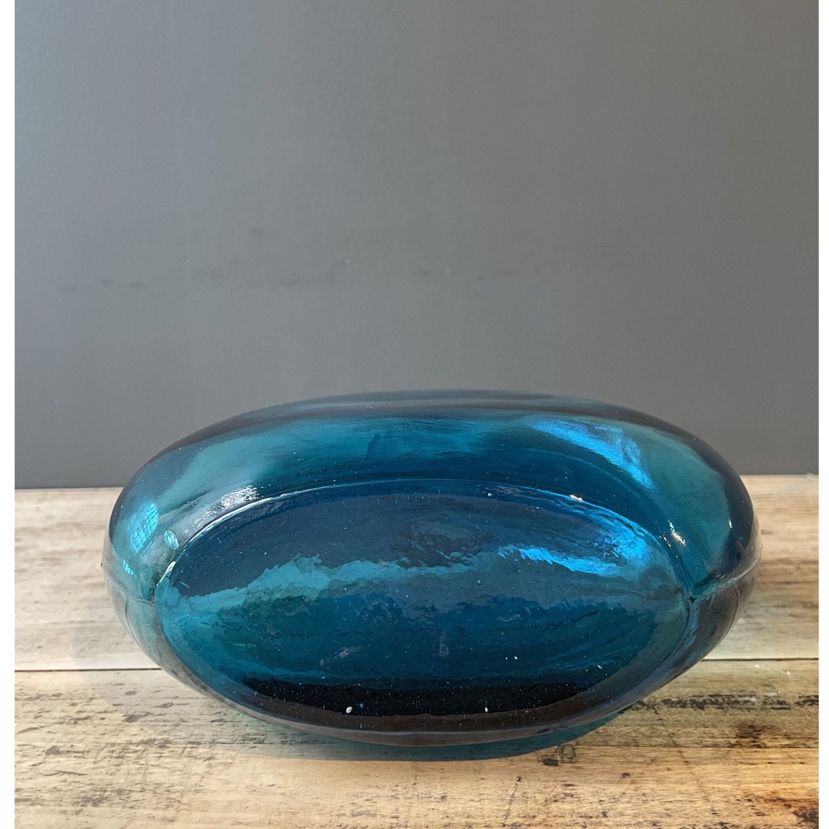 ブルーのガラス瓶 フランスアンティーク | OGISHIMA COFFEE Antiques