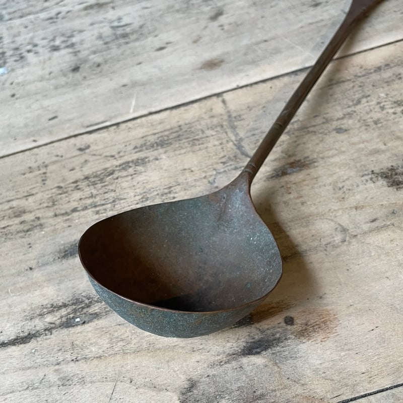 銅製 レードル フランスアンティーク | OGISHIMA COFFEE Antiques