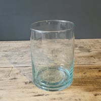 ガラス製　フラワーベース　モロッコアンティーク