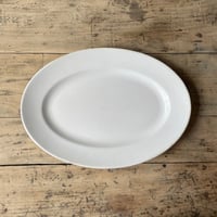 オーバルプレート　42cm　フランスアンティーク　⑫