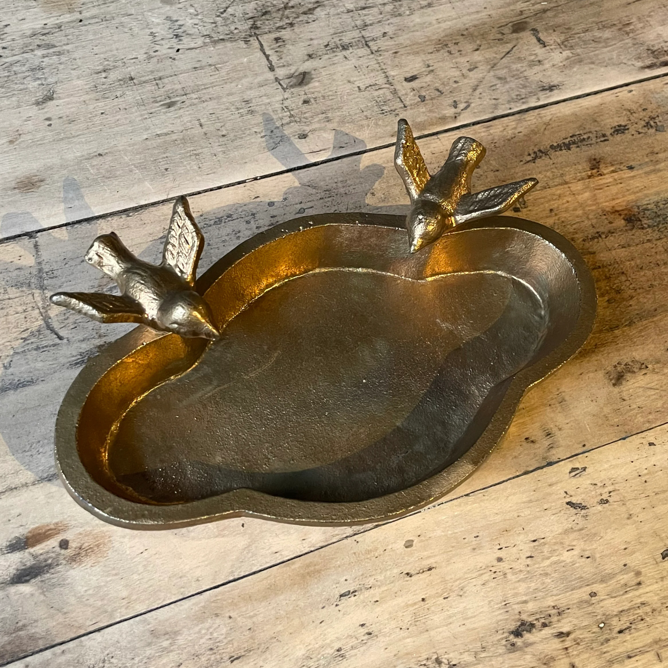金属製小鳥トレイ フランスアンティーク | OGISHIMA COFFEE Antiques