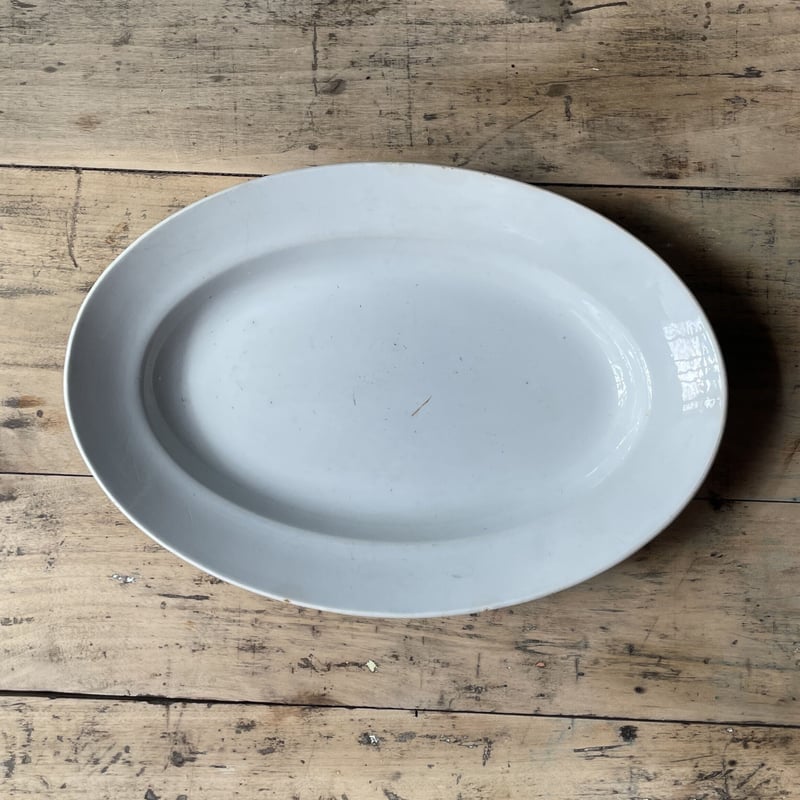 フランス　アンティーク　サンタマン　皿　プレート　オーバル Saint Amand オーバルプレート 34cm フランスアンティーク ⑨ | OGISH