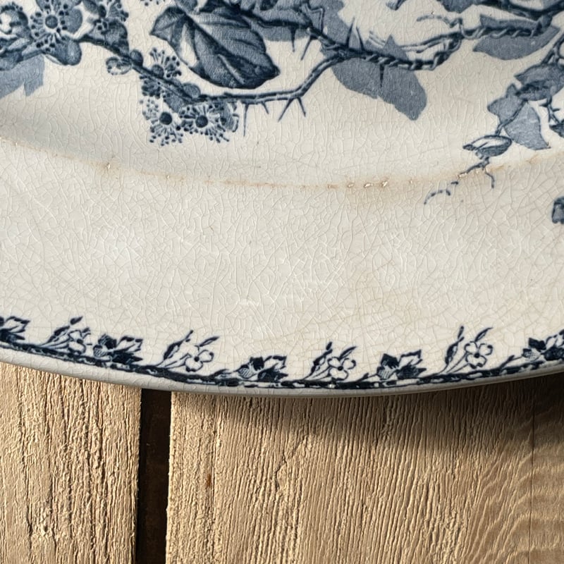 Sarregumines オーバルプレート 36cm フランスアンティーク | OGISHI