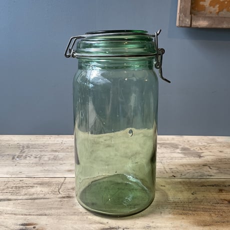 DURFOR　蓋付きガラス保存瓶　2L　フランスアンティーク