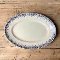 Albert Blanchet　オーバルプレート　31cm   フランスアンティーク