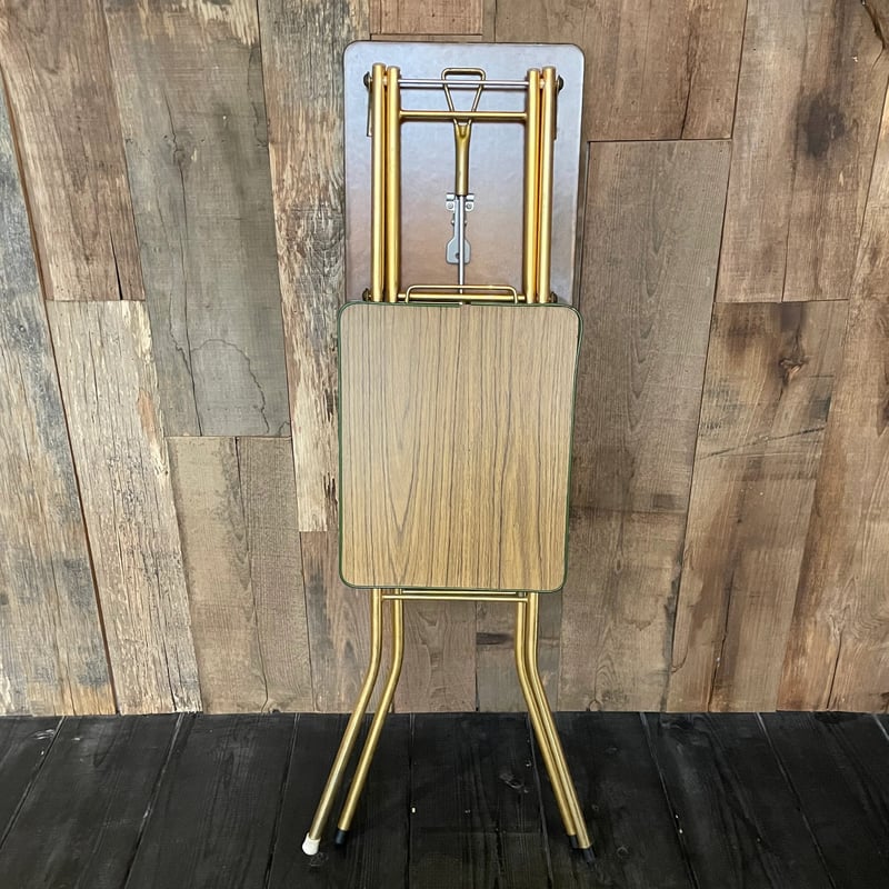 二段式折り畳みサイドテーブル フランスビンテージ | OGISHIMA COFFEE