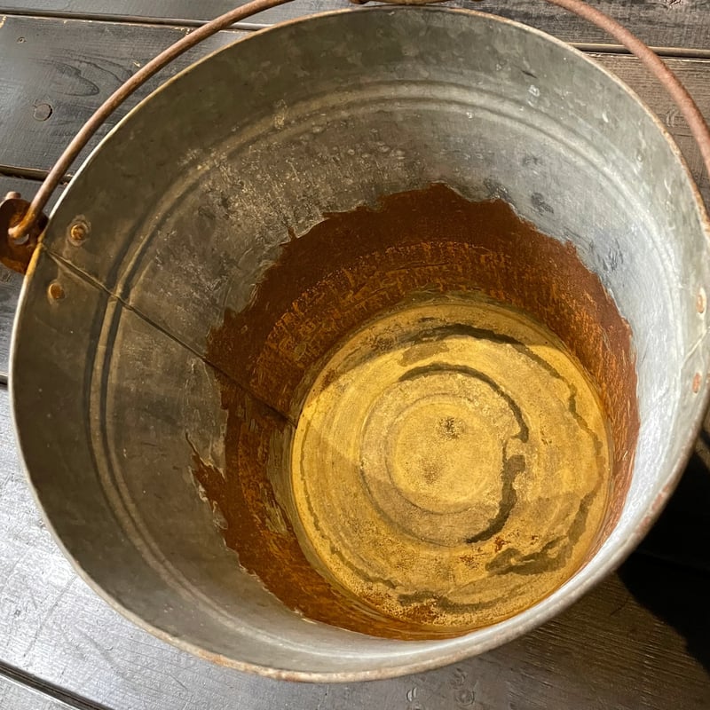 ブリキバケツ ジャパンビンテージ | OGISHIMA COFFEE Antiques