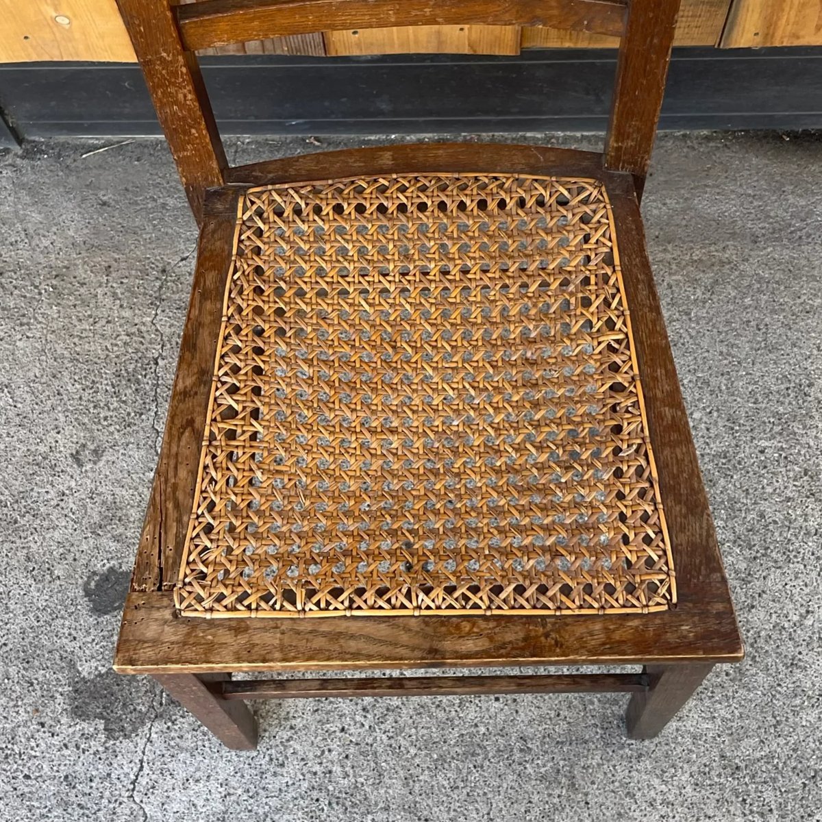 ラタンチェア フランスアンティーク ㉗ | OGISHIMA COFFEE Antiques