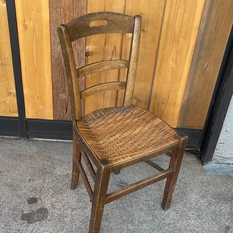 ラタンチェア フランスアンティーク ㉘ | OGISHIMA COFFEE Antiques