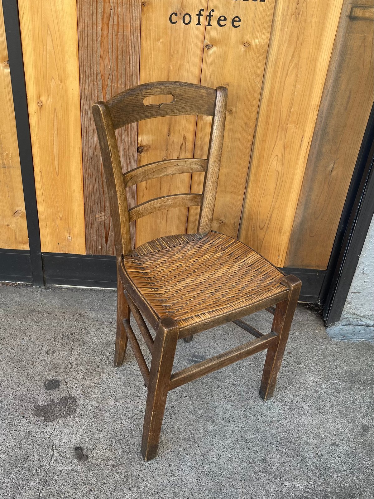 ラタンチェア フランスアンティーク ㉘ | OGISHIMA COFFEE Antiques