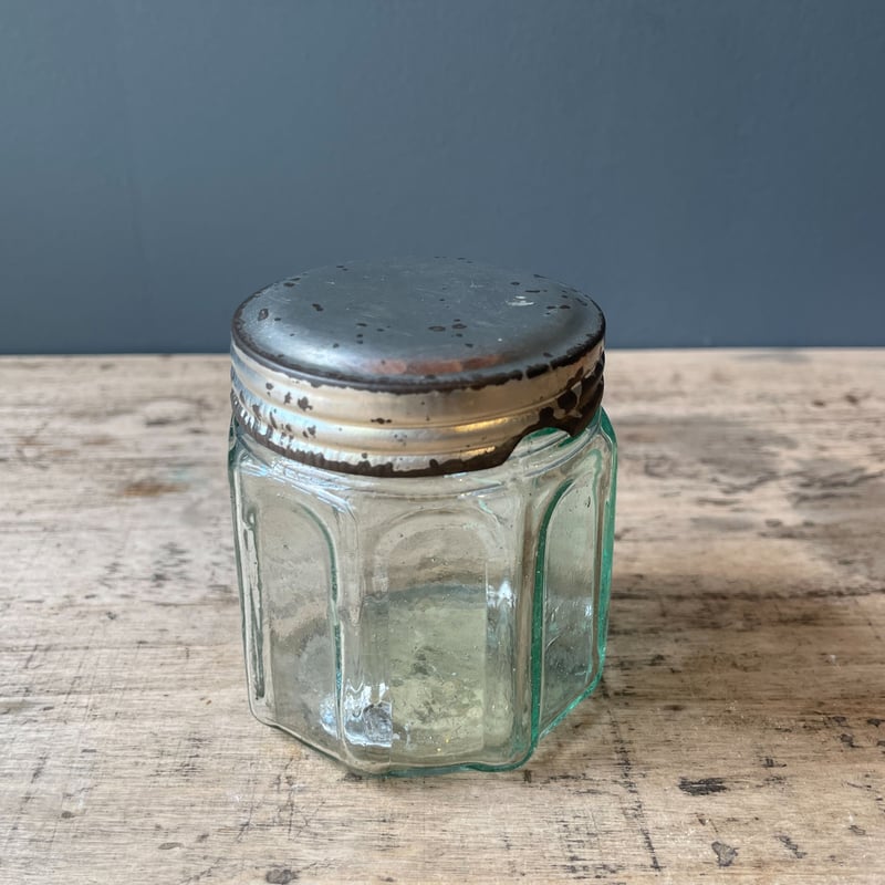 蓋付きガラス瓶 フランスアンティーク | OGISHIMA COFFEE Antiques 蓋付きガラス瓶 フランスアンティーク | OGISHIMA COFFEE Antiques